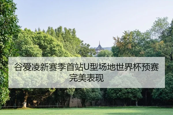 谷爱凌新赛季首站U型场地世界杯预赛完美表现